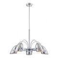 Lite Source 5-Lite Chandelier Chrome/Metal Shade E27 Type A 60Wx5 LS-18800